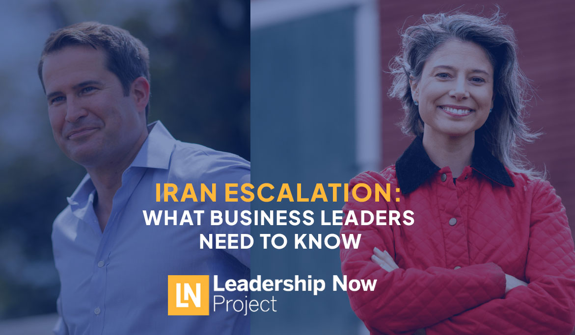 Iran Escalation: What Business Leaders Need to Know — Rep. Seth Moulton & Rep. Maggie Goodlander
